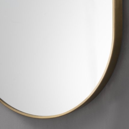 Miroir suspendu au plafond Ovale Psyché