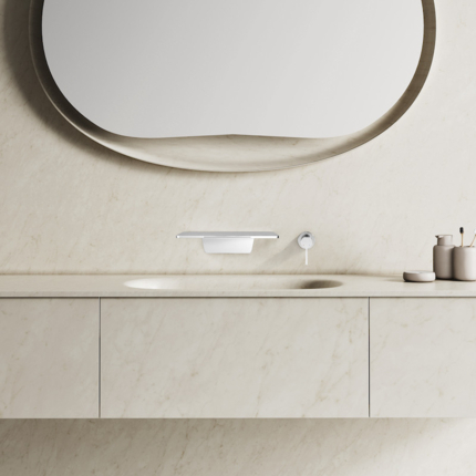 Pack robinet lavabo cascade