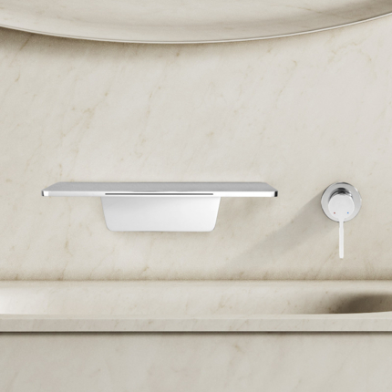 Pack robinet lavabo cascade
