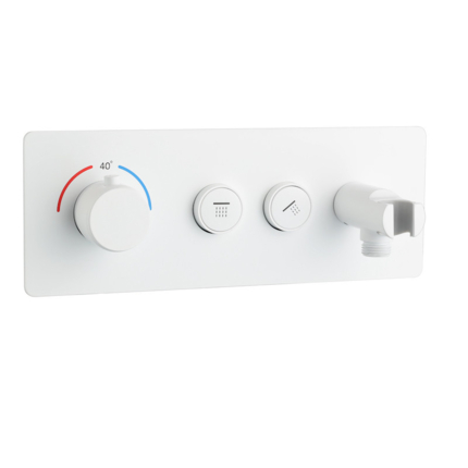 Robinet thermostatique encastré avec 2 fonctions SmartButton