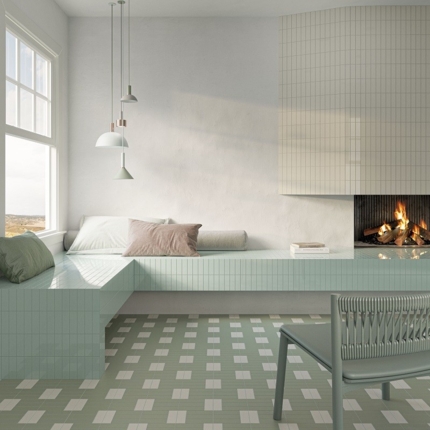 Carrelage Bits mat et gloss