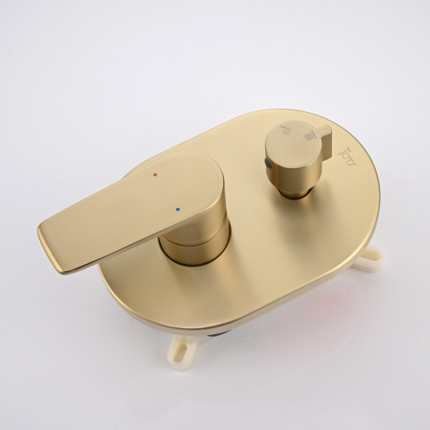 Robinet de baignoire encastrable avec bec Flat