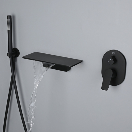 Robinet de baignoire encastrable cascade