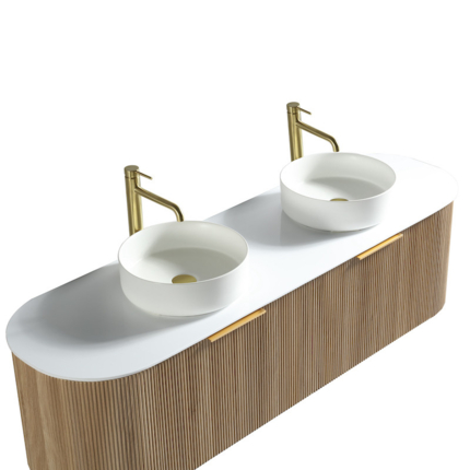 Meuble avec plan Flûte Tressé 160 cm 