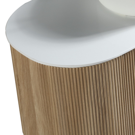 Meuble avec plan Flûte Tressé 160 cm 