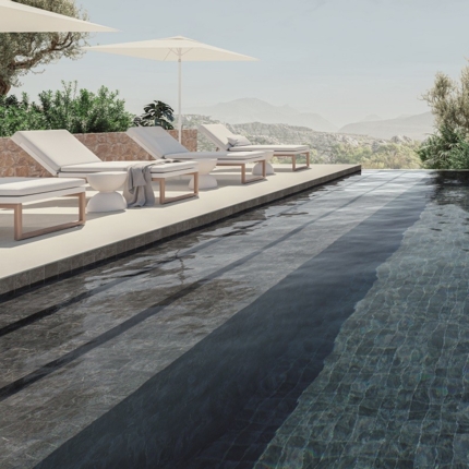 Carrelage Marble mat piscine