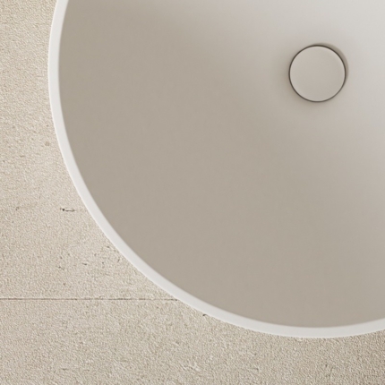Vasque à poser solid surface Aqua 42 cm 