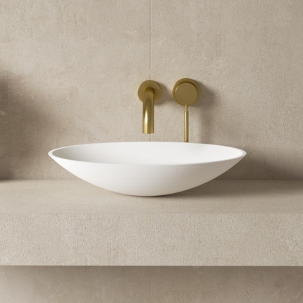 Vasque à poser solid surface Aqua 42 cm