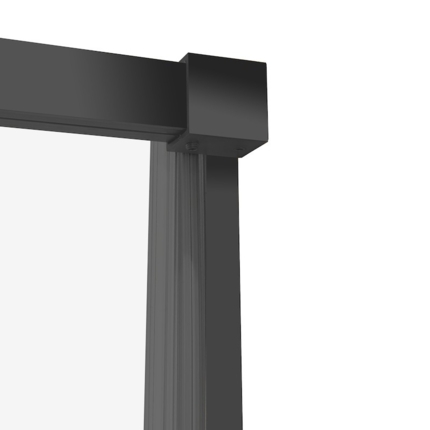 Porte de douche coulissante Slimline 120 et 140 cm 