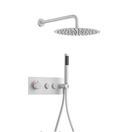 Kit de douche encastrable Smart Button rond