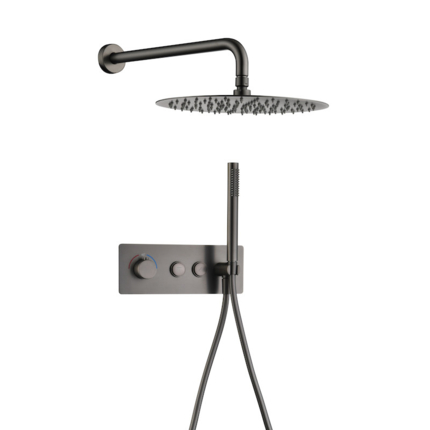 Kit de douche encastrable Smart Button rond