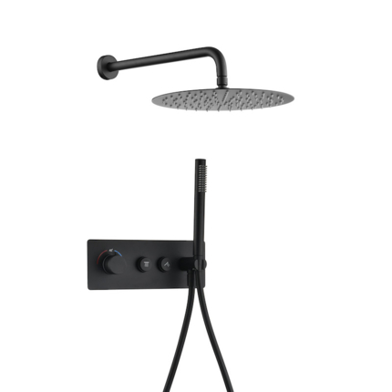 Kit de douche encastrable Smart Button rond