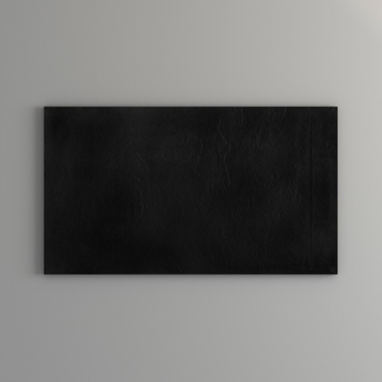 Receveur de douche Epure noir mat de 140 à 160 cm