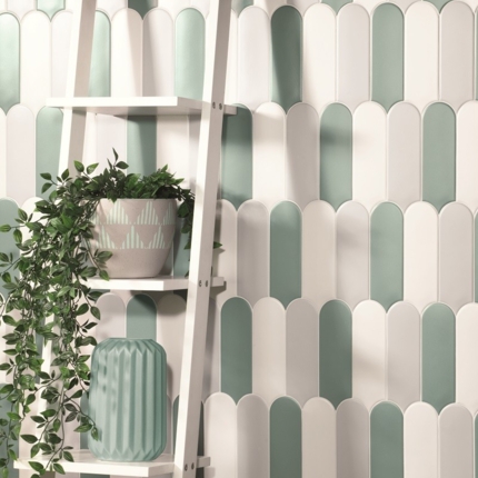 Wall tiles Fan matte and glossy