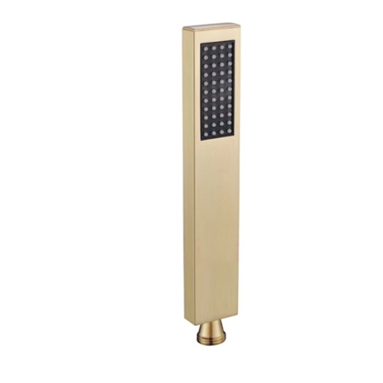 Kit douche thermostatique Push mural carré