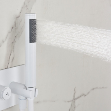 Kit de douche encastrable Smart Button rond