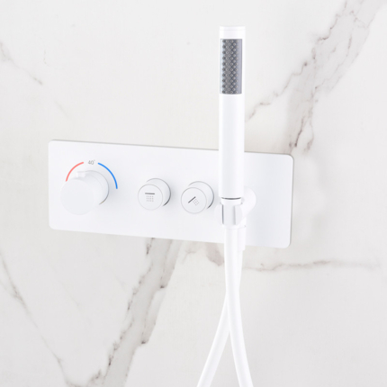 Kit de douche encastrable Smart Button rond