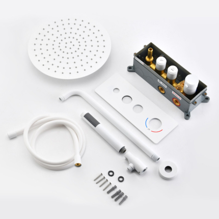 Kit de douche encastrable Smart Button rond