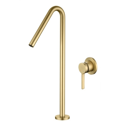 Mitigeur lavabo 2 trous Cezela avec bec 