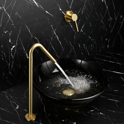 Mitigeur lavabo 2 trous Cezela avec bec 