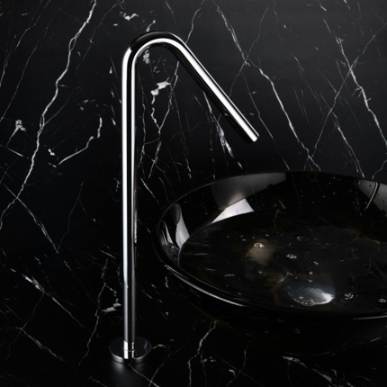 Mitigeur lavabo 2 trous Cezela avec bec 