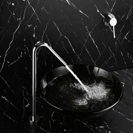Mitigeur lavabo 2 trous Cezela avec bec 