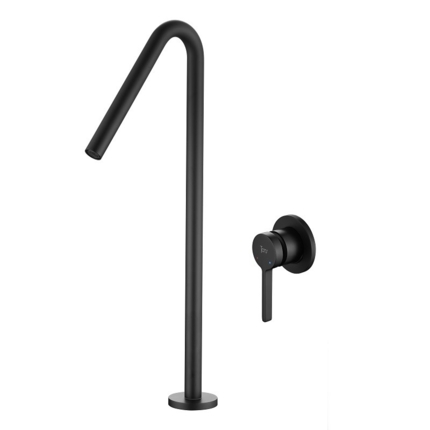 Mitigeur lavabo 2 trous Cezela avec bec 