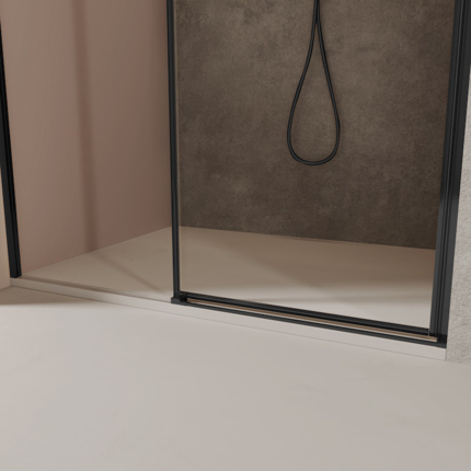 Porte de douche coulissante Slimline 120 et 140 cm 