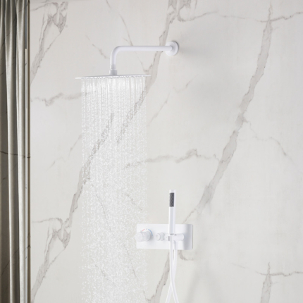 Kit de douche encastrable Smart Button rond