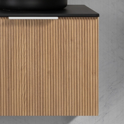 Meuble Stripes chêne 120 cm plan 