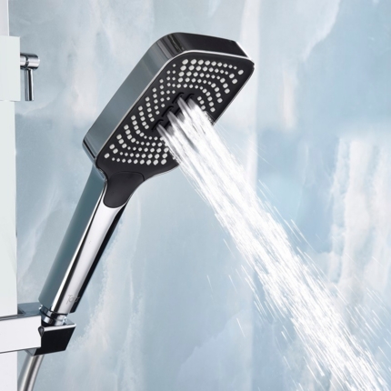Colonne de douche thermostatique carré Slim