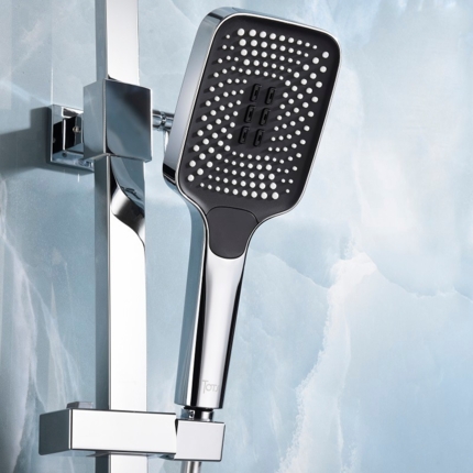 Colonne de douche thermostatique carré Slim