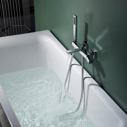 Robinet mitigeur de baignoire mural Slim