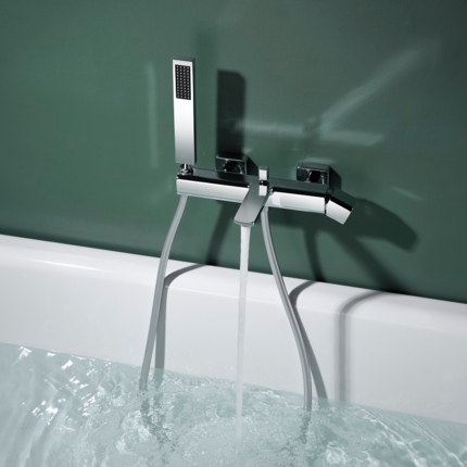 Robinet mitigeur de baignoire mural Slim