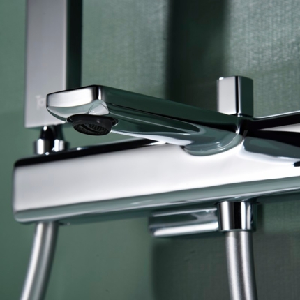 Robinet mitigeur de baignoire mural Slim