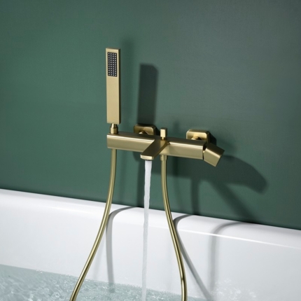 Robinet mitigeur de baignoire mural Slim