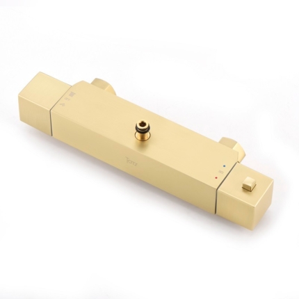Colonne de douche thermostatique carré Slim