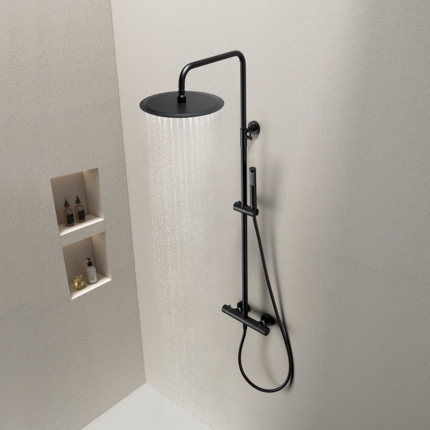 Colonne de douche thermostatique Cezela 