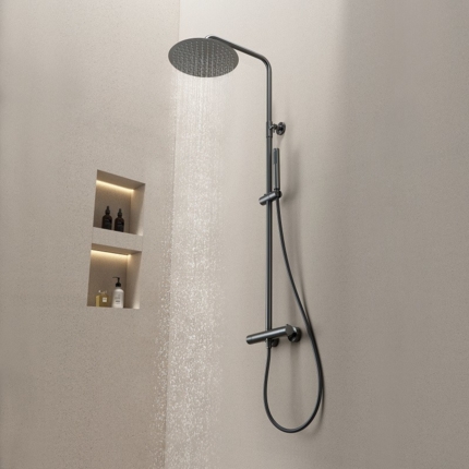 Colonne de douche thermostatique Cezela 