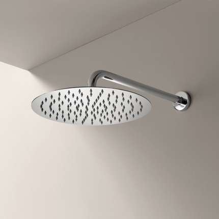 Kit douche thermostatique Push double-fonction plafond