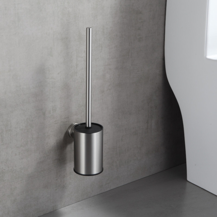 Brosse WC suspendue brossé