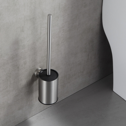 Brosse WC suspendue brossé