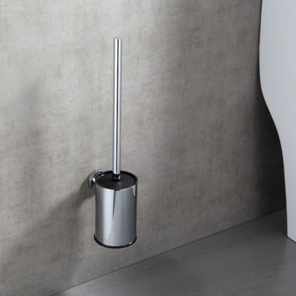 Brosse WC suspendue chrome