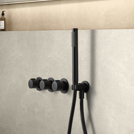 Kit de douche encastrable 3 trous avec plafond pluie RainShower