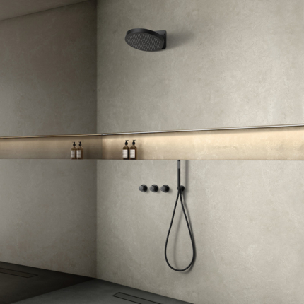 Kit de douche encastrable 3 trous avec plafond pluie RainShower