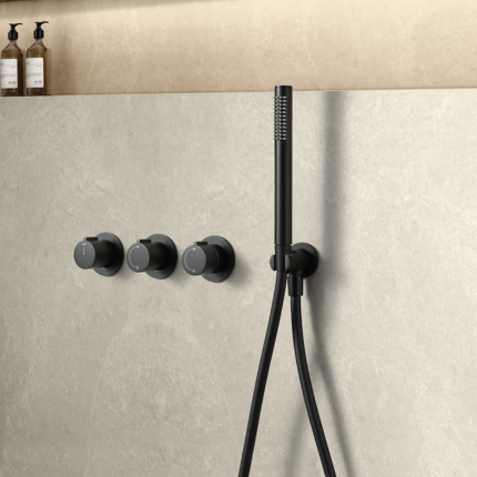 Kit de douche encastrable 3 trous avec plafond pluie RainShower