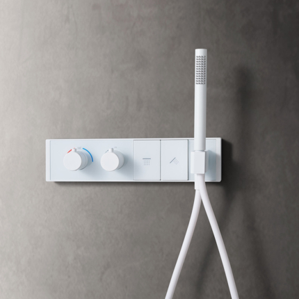 Kit de douche Rainhub avec plafond pluie RainShower 2 fonctions