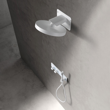 Kit de douche Rainhub avec plafond pluie RainShower 2 fonctions