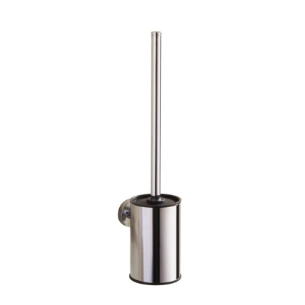 Brosse WC suspendue chrome
