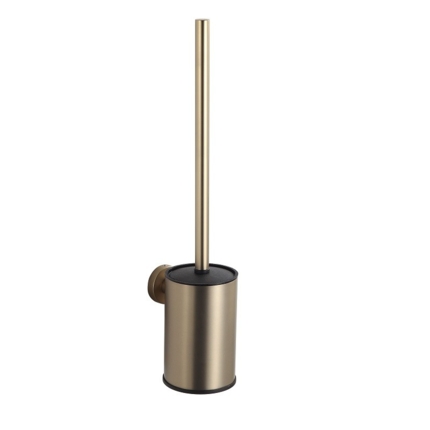 Brosse WC suspendue or brossé